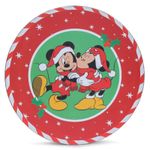 Sousplat Mickey e Minnie 33X33cm - 1 Un