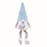 Kringle Sentado Blusa e Gorro Rosa Azul Branco  (Rainbow)  - 1 Un