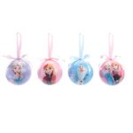 Bola Frozen Sortido 8cm - Jogo com 4 Peças