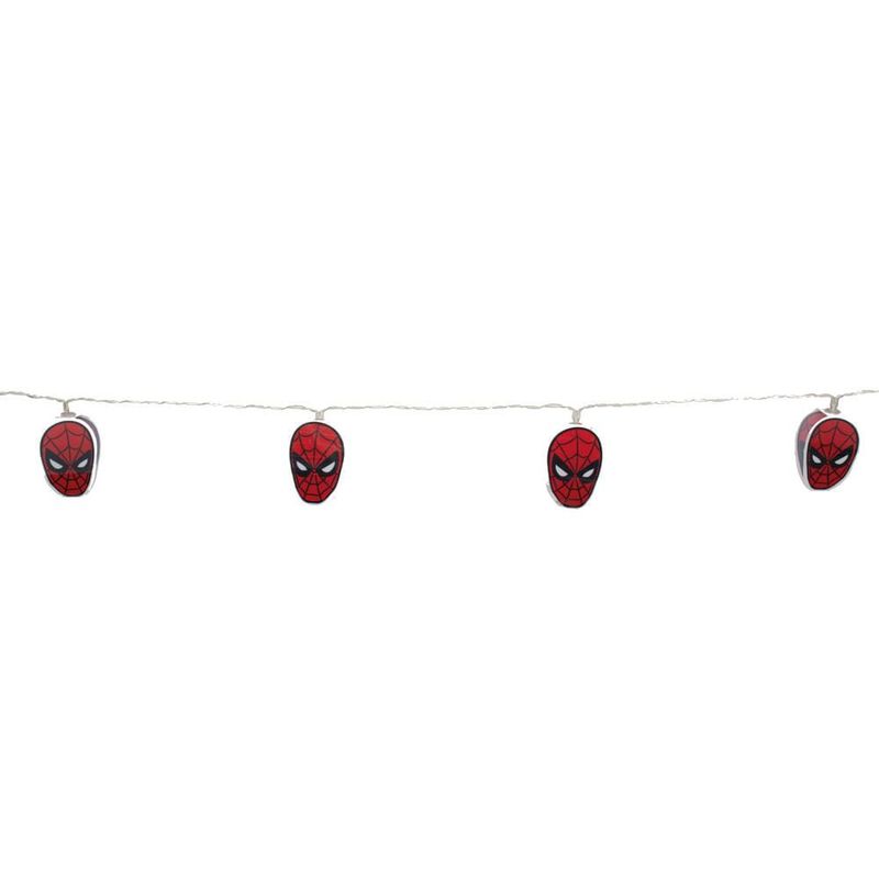 Pisca Pisca 10 Leds Homem Aranha Cordão Incolor 1,65cm 2 AA