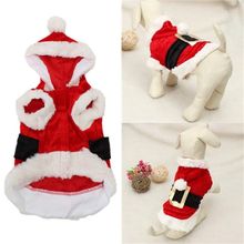 Natal Pet - Roupa Pet com Touca Noel Vermelho P