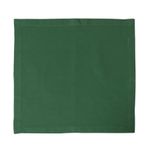 Guardanapo de Natal de Tecido Liso Verde Bandeira 39X39cm - 4 Un