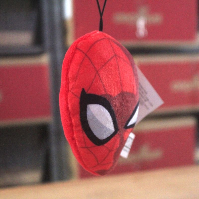 Enfeite Homem Aranha Vermelho e Branco e Preto 10cm - 1 Un