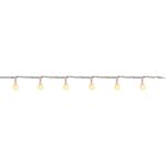 Pisca Pisca com 100 Leds Bola Branco Quente 8 Funções Cordão Incolo 6m 120V
