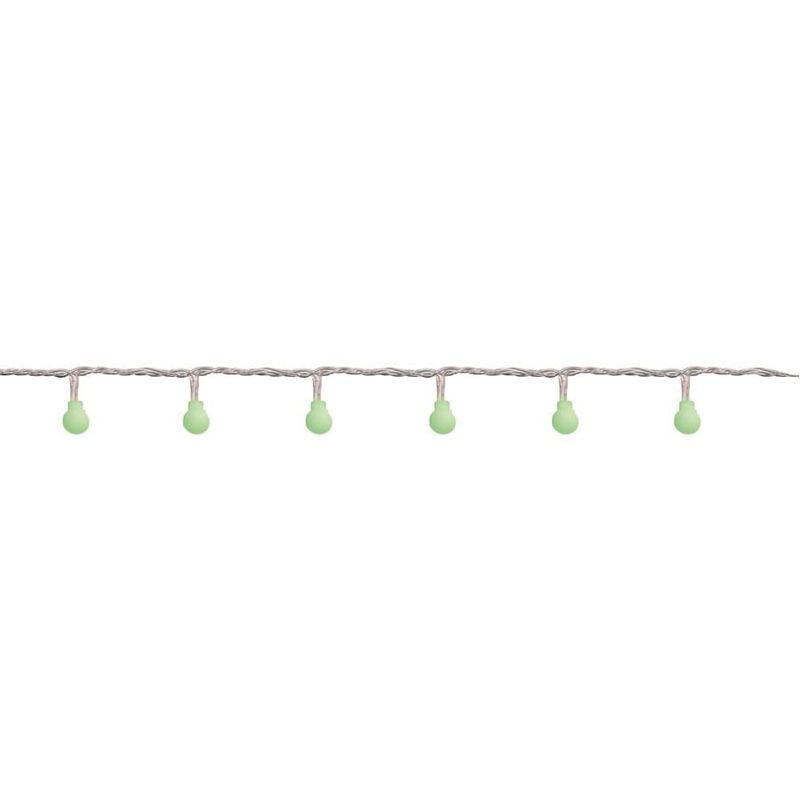 Pisca Pisca com 100 Leds Bola Verde 8 Funções Cordão Incolo 6m 120V