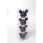 Bola Mickey e Vermelho 8 cm - 4 Un