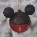 Bola Mickey e Vermelho 8 cm - 4 Un