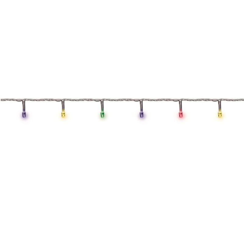 Pisca de Natal com 100 Leds-8F-Fio Verde Branca 220V (Cordões) - 1 Un