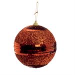 Bola com Lantejoula Cobre 15 cm (Bolas)
