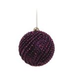 Bola Roxo 8 cm (Bolas) - 6 Peças