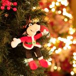 Natal Disney - Pateta de Pelúcia Vermelho e Verde