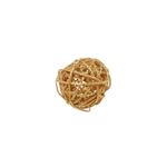 Bola Rattan Ouro 6cm