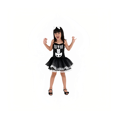 Fantasia Infantil Meninas Piloto de Corridas Luxo Halloween Carnaval