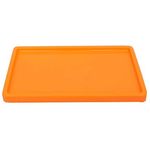 Bandeja Retangular 30x18cm Laranja Neon - 01 unidade - Só Boleiras - Rizzo Embalagens