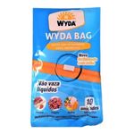 Wyda Saco Zip com Fechamento Slider 19x17 com 25 pacotes de 10 unidades