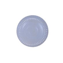 Prato Papelão Branco Plastificado Número 09 33cm com 50 unidades