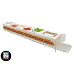 Pris (PD4A) Caixa para Lanche Médio Interno Pardo com 25 unidades