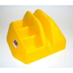 Porta Guardanapo/Sachê com Abridor Amarelo