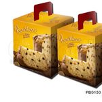 Pudim De Panetone Caixa Panetone Tradicional 500g Pacote Com 50 Unidades
