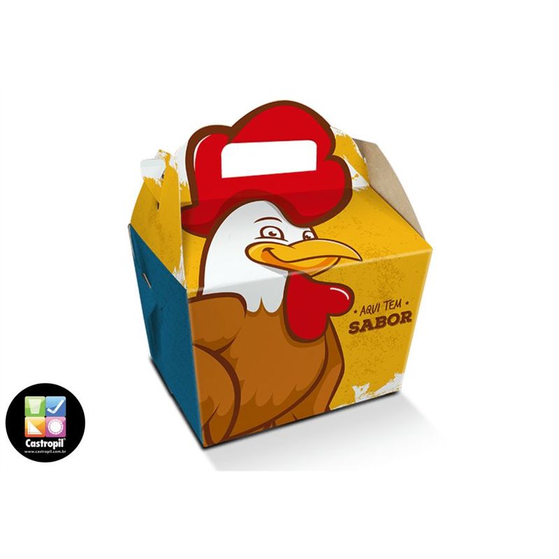 Pris (PD82) Caixa para Frango Inteiro com 100 unidades