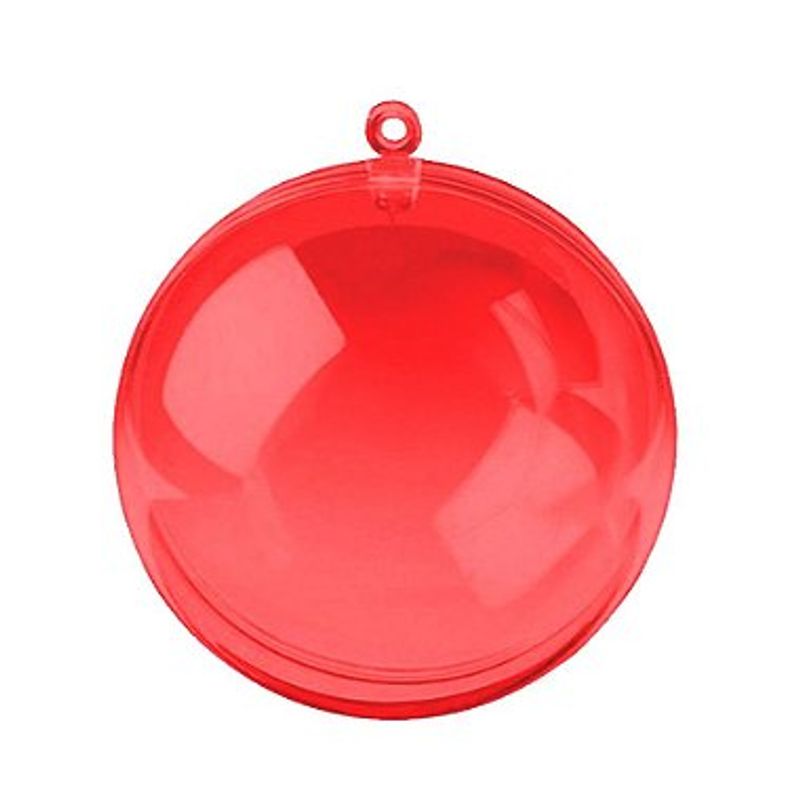 Bola Listrada Branco Vermelho Verde 15cm - Jogo com 2 Peças - Festas da 25