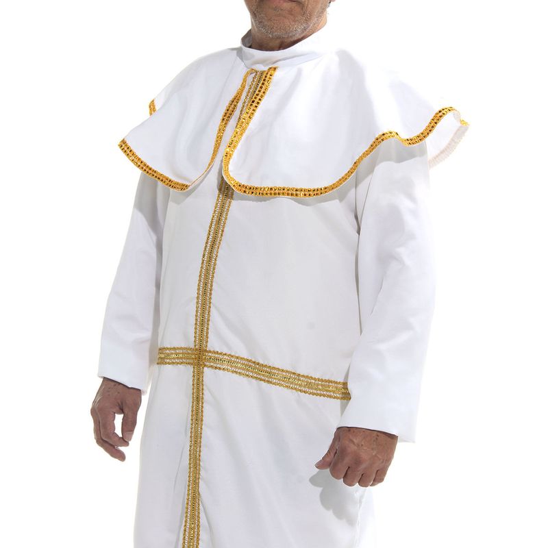 Fantasia Religiosa De Papa Adulto Com Mitra Abrakadabra GG
