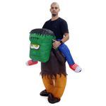 Fantasia Frankenstein Inflável Adulto Halloween Abrakadabra
