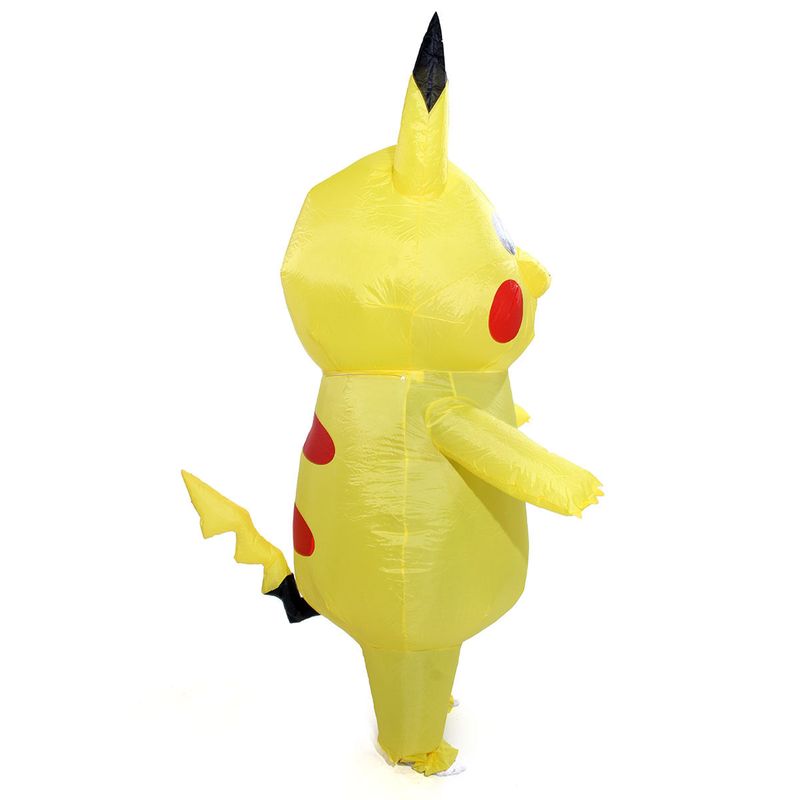 Fantasia Inflavel Pikachu: Pokémon Cosplay Carnaval Halloween