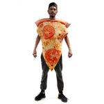 Fantasia Inflável Adulto Pizza Com Enchimento Eletrônico