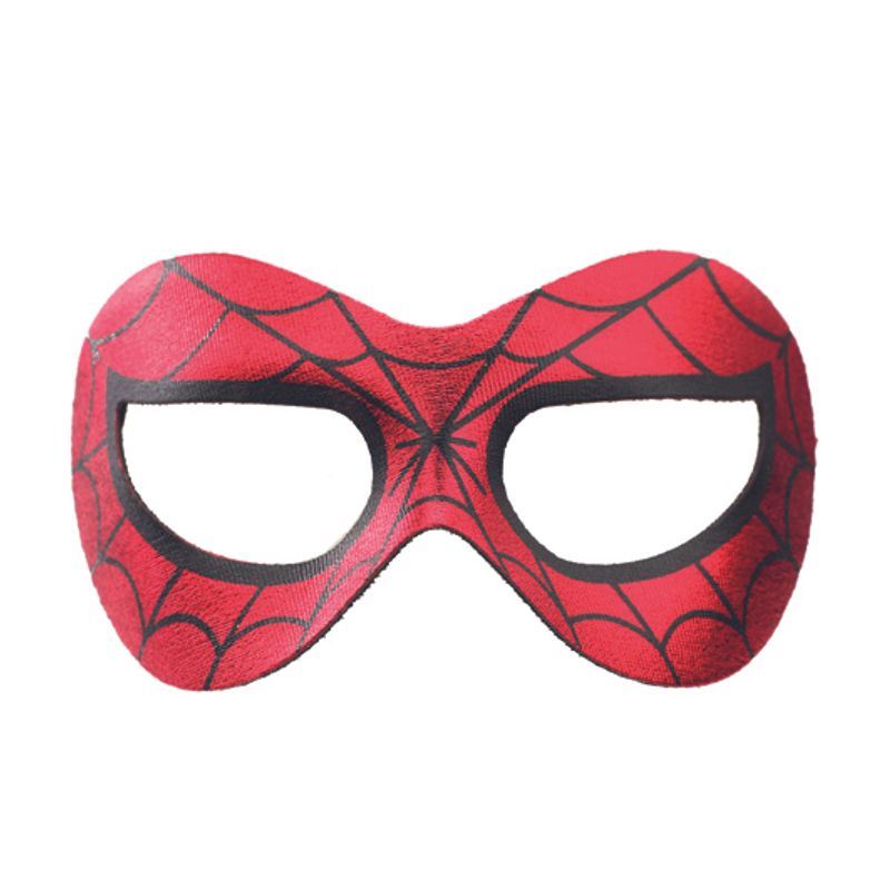 Máscara Aranha Vermelho e Preto - 1 unidade