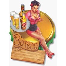 Painel Boteco Mulher - 1 Un