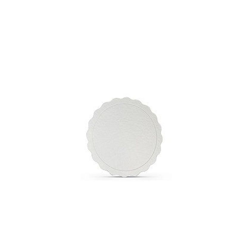 Cakeboard 15cm Branco - Silver Plastic - 1 Un