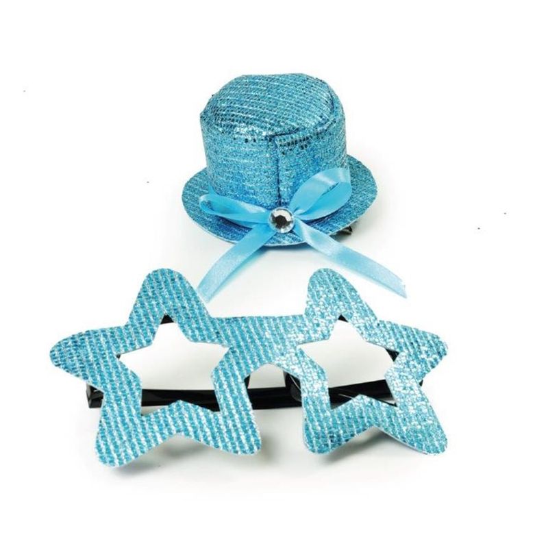 Conjunto de Acessórios Estrela Azul