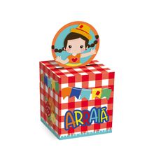 Cromus Caixa Quadro Pop Up Caipirinha Menina Pequena com 10