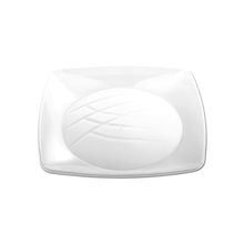 Elite Prato Quadrado 220mm Cristal com 20x10
