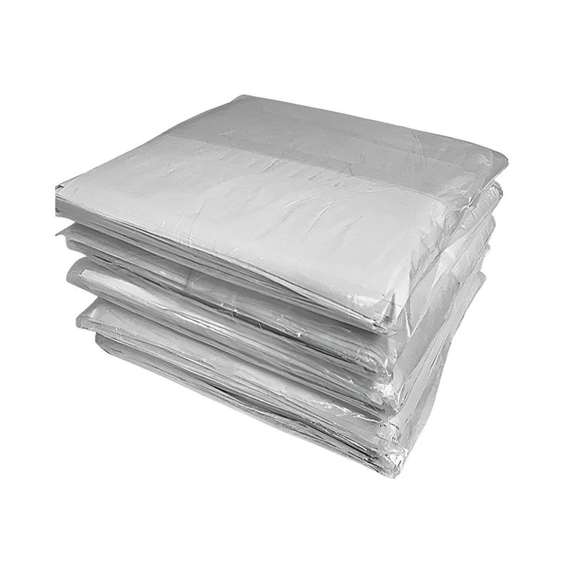 Saco Plástico Leitoso para Lanche 17x22 - com 10 por 100 unidades