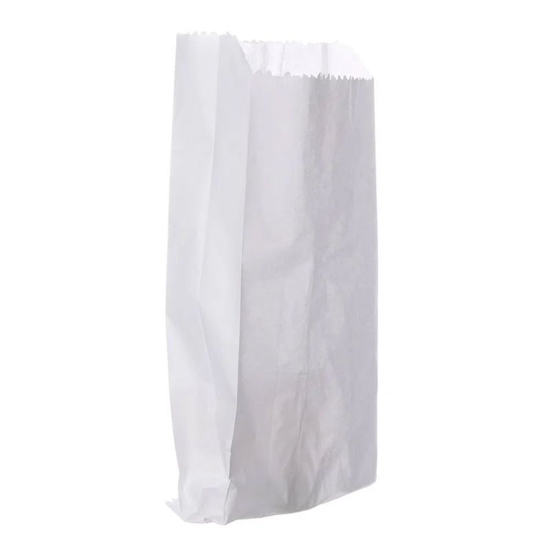 Saco Kraft Branco Universo 1/2kg com 500 unidades