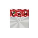 Packpel - Saco para Cesta Decoração de Natal Brilhante 80x90 com 25 Unidades