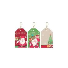 Packpel - Tags de Presente para Natal Sortidos com 12 Unidades