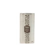 Saco Papel Kraft Branco Importado 3kg com 500 unidades. Contém 6 pães