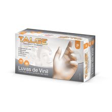 Talge Luva Vinil Com Talco P C/100 Unidades