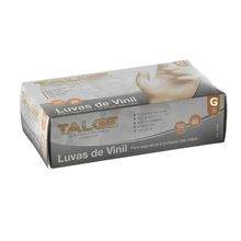 Talge Luva Vinil com Talco G com 100 unidades