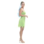 Fantasia Fadinha Verde Vestido Com Asas Abrakadabra Fantasia M