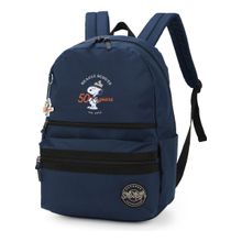 Mochila Escolar Snoopy Azul - Luxcel