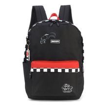 Mochila Escolar Snoopy Preto - Luxcel