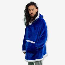 Moletom Hoodie Adulto Azul Marinho - Zonacriativa