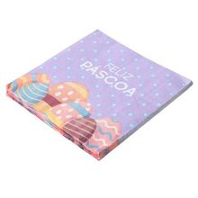 Guardanapo Folha Dupla Estampado Páscoa Ovos Candy 32x32cm - 20 Un