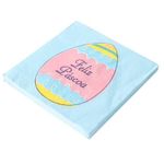 Guardanapo Folha Dupla Estampado Feliz Páscoa 32x32cm - 20 Un