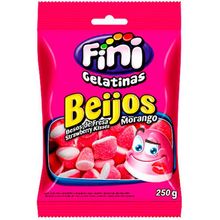 Bala de Gelatina Beijos 250g - Fini