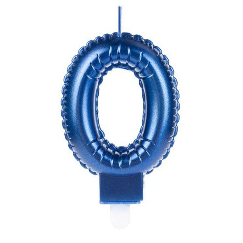Vela Balão Azul Número 0 - VOA00